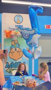 Balloons and decorations are always welcome